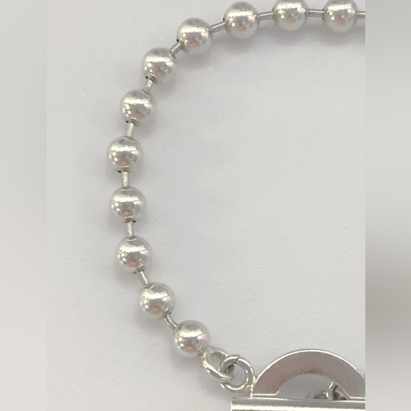 GUCCI Silver 925 Ball Chain Bracelet - Picture 7 of 14